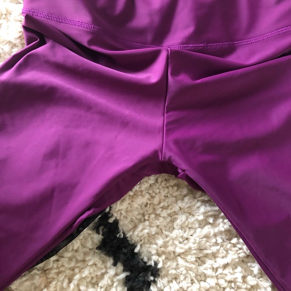 ✨5/$15 { JALA } Magenta Purple Vega Mesh Panel Work Out Leggings - Picture 12 of 13